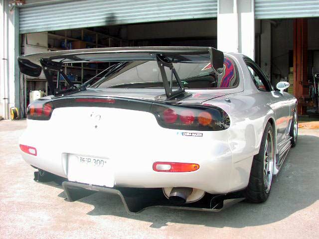 REAR SPOILER GT3[Wet Carbon]&DIFFUSER