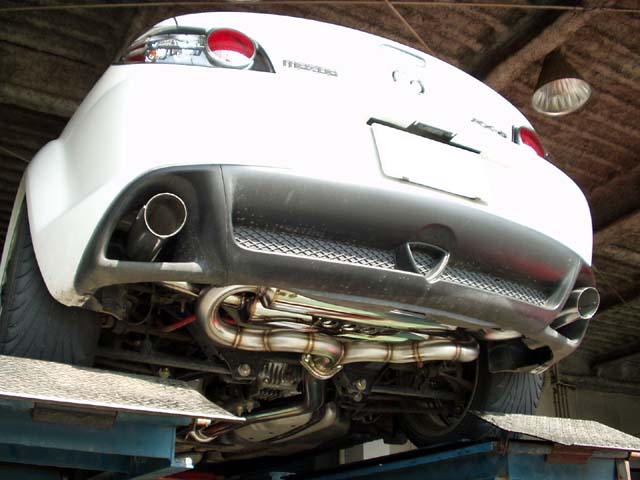 RX-8 SUPER DOLPHIN TAIL MUFFLER